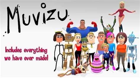 Muvizu 3d Animation Software Animated Characters