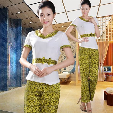 10sets Free Ship Work Wear Clothes Beauty Services Work Wear Thailand