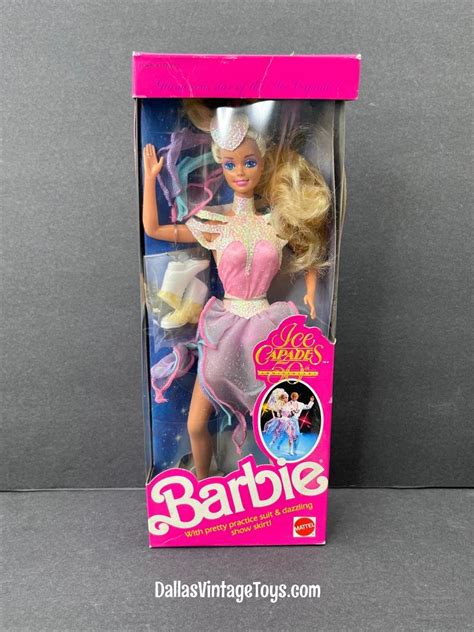 1989 50th anniversary ice capades barbie doll 7365