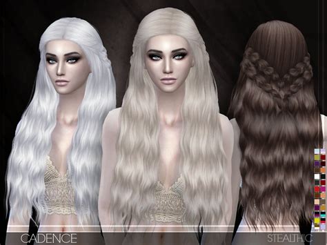 Sims 4 Cc Long Hairstyles