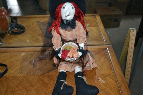 Large Redhead Stuffed Witch 24 Inches B1 Ebay