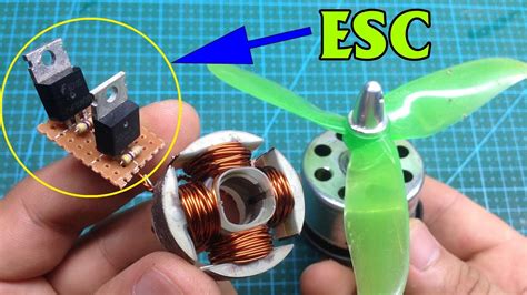 Simple Creative Ideas Brushless Motor Top Electronics Project Youtube