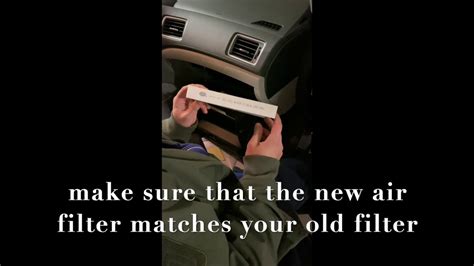 How To Change Your Air Filter Youtube