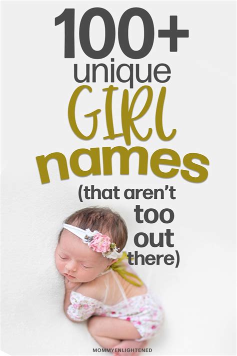 Unique Girl Names That Aren T TOO Out There But You Ll Still Love
