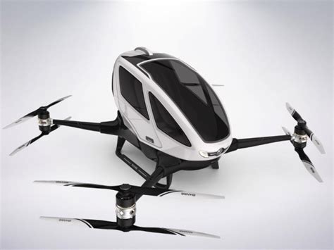 Presentan En El Ces El Primer Dron Que Lleva Un Pasajero Channelbiz