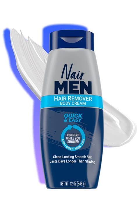 Men S Nair Body Cream Hair Removal Cream For Men Nair