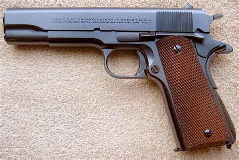 Colt Government Model 45 Acp Pistol Circa 1929 Serial Number C158308