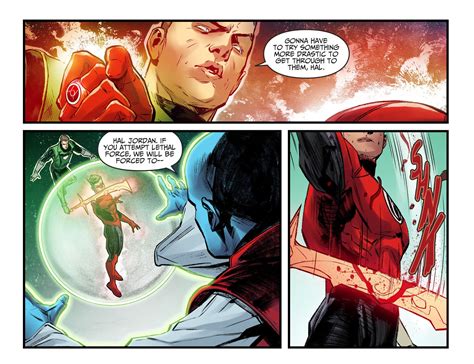 Hal Jordan Cuts Off His Own Finger Injustice Ii Comicnewbies
