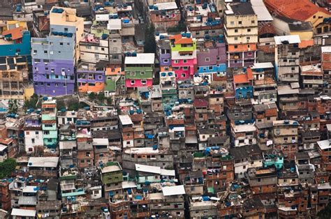 Favela Da Rocinha Favela — Fotografias De Stock © Dabldy 98202544