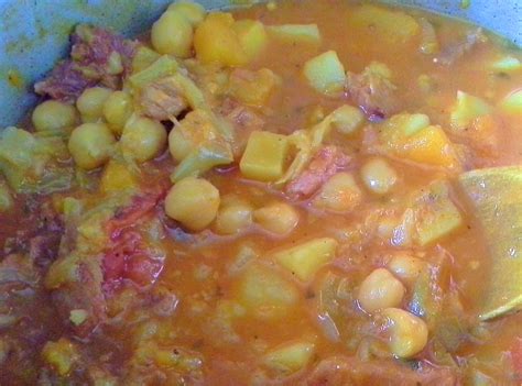 Sopa De Garbanzos Chick Pea Soup Recipe