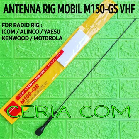 Jual Antena Radio Mobil M Gs Gsa Vhf Antena Rig Mobil Vhf M Gs