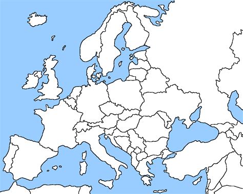 This political map shows all countries of europe, its borders and capitals. Jakub Szpunar CS5630