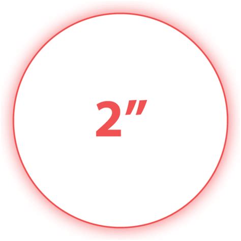 2x2 Circle Sticker Template