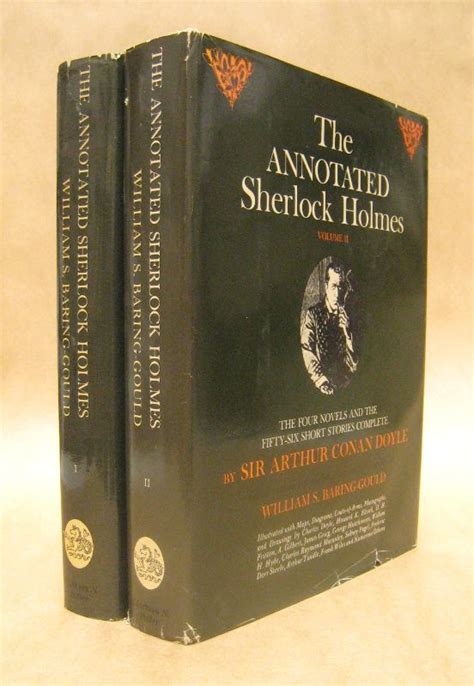 The Two Volume Set Of The Annotated Sherlock Holmes The Complete Texts Of The Four Novels And