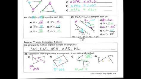 Where currently learning geometry with … Gina Wilson 2014 Are The Triangles Similar? If Yes, State ...