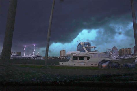 Strong Storms Roll Through Florida Producing Destructive Hail Flooding