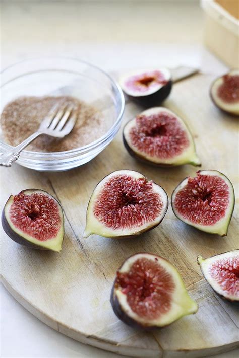 Spice Roasted Figs With Hazelnuts And Vanilla Ice Cream Recipe