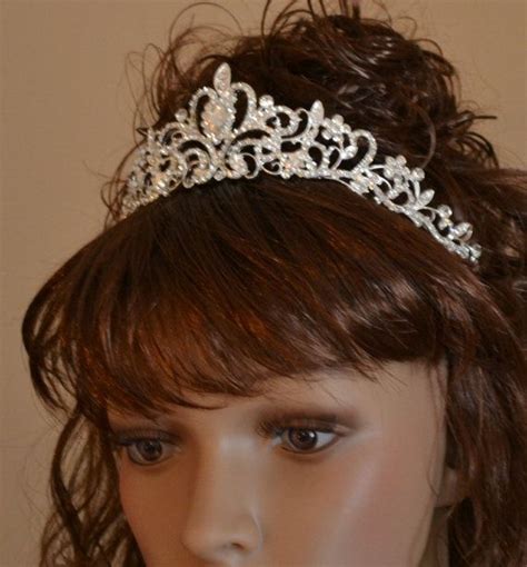 Sale Rhinestone Wedding Tiara Headband Bridal Crystal Rhinestone Tiara Formal Headband