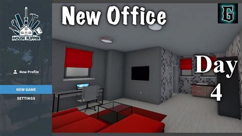 House Flipper How To Start A New Game Day 4 New Office Space Ps4xbox