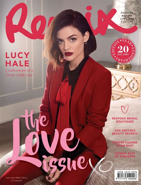 Lucy Hale Remix Magazine Cover 2017 Celebmafia