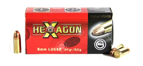 Geco 9x19 Luger Hexagon 8гр 50шт 9 Mm Luger 13 Калибр продажа