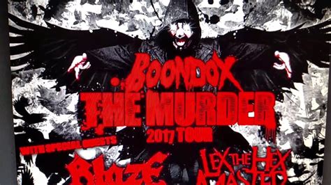 Breaking News Boondox The Murder Tour People Are Going To Attack