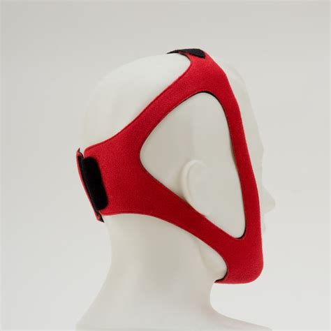 Ruby Red Chin Strap Fully Adjustable Fusionsleep Shop