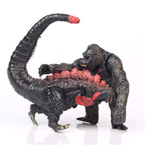 8pc Full Set 2021 Godzilla Vs Kong Monsters Anime Action Figures Toy