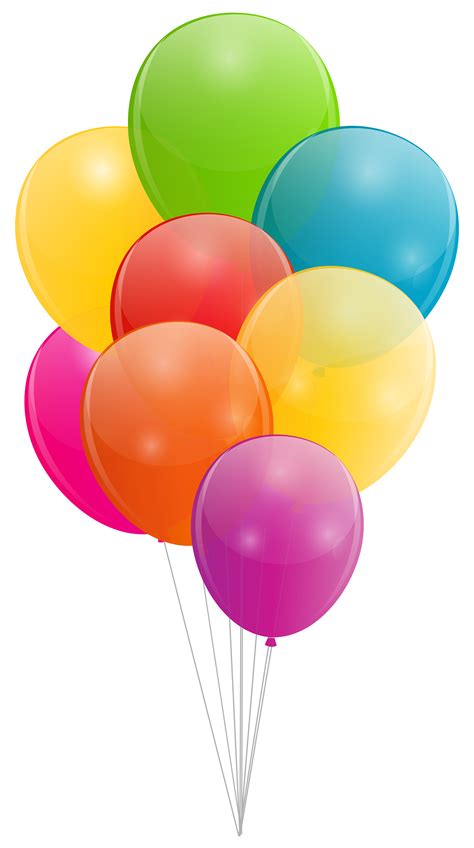 Bunch Of Balloons Png Clip Art Best Web Clipart Image