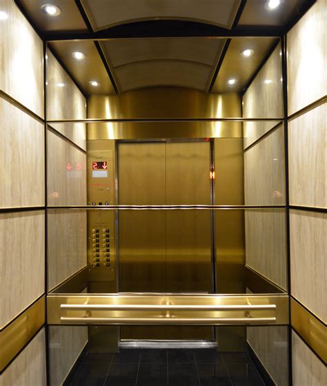Travertine Elevator Interiors Engineered Lightweight Panels