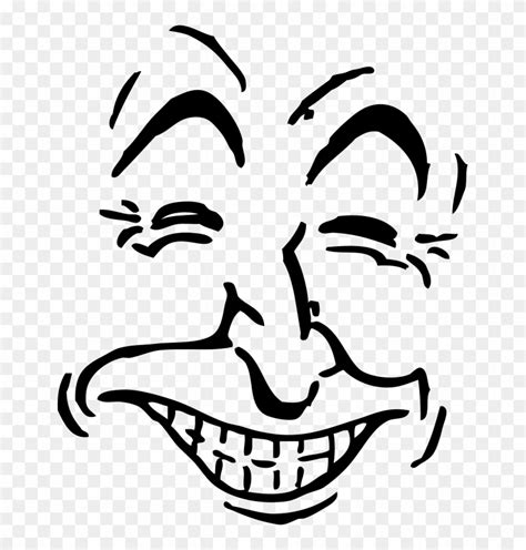 Laughing Face Clip Art At Clker Funny Face Clip Art Free