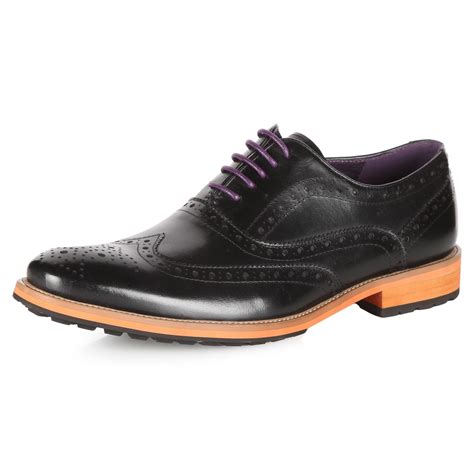 Justin Reece Lace Up Brogues Shoes Menswear Slaters Brogues