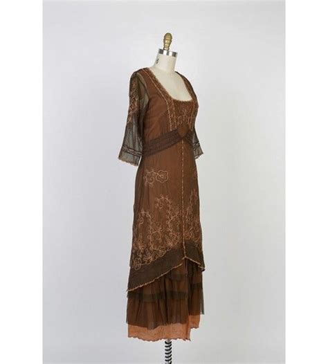 Titanic Tea Party Dress In Terracotta By Nataya Sold Out Tea Party