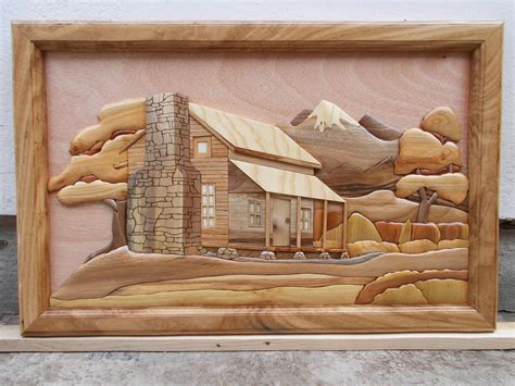 Wood Cabin Intarsia By Carkralj On Deviantart