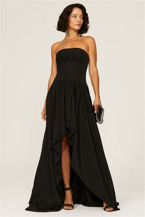 Strapless Taffeta Gown By Ml Monique Lhuillier For 85 Rent The Runway