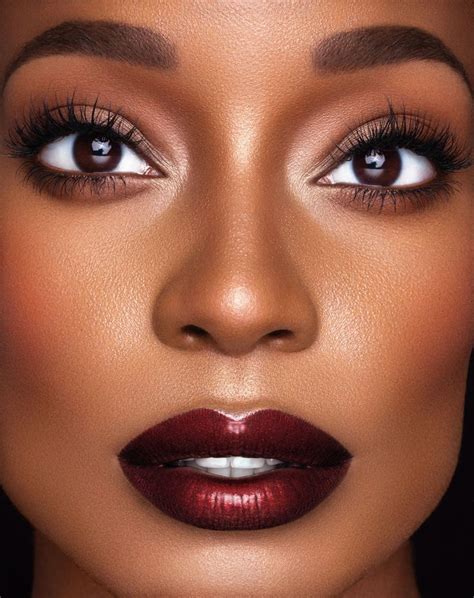 Black Womens Makeup In 70s Blackwomensmakeup Dark Skin Makeup