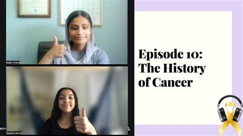 Podcast Episode 10 The History Of Cancer Youtube