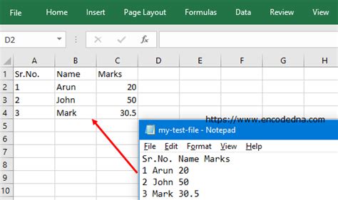 Copy Data From Text File To Excel Using Vba