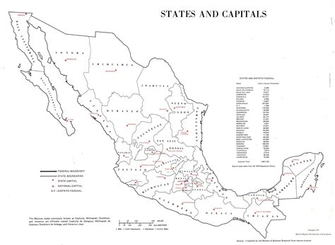 Mexico states tourism information featuring a detailed map mapa interactivo de los estados mexicanos >. Mapa de los Estados y sus Capitales, México - mapa.owje.com