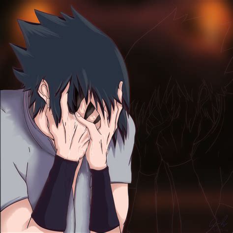 Depressed Sasuke Pfp