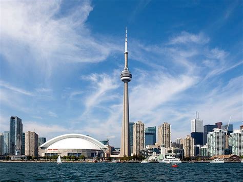 Cn Tower Toronto Ontario New York By Rail