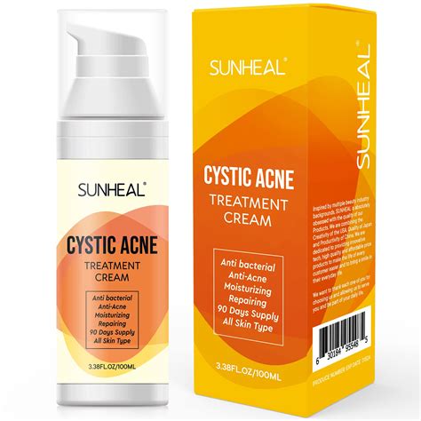 Buy Cystic Hormonal And Severe Acne Cream For Teens And Adults Acne