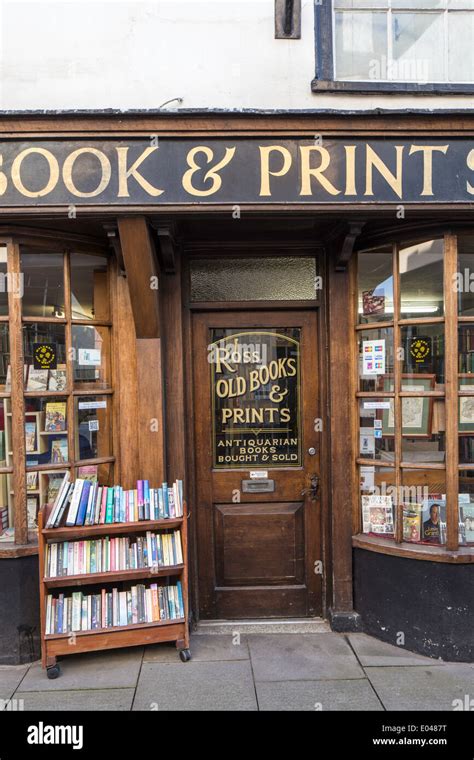 A Small Independent Book Shop In Ross On Wye Herefordshire England