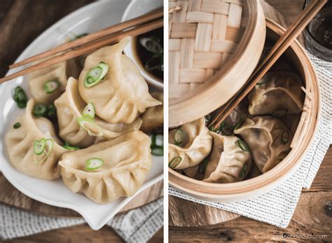 Rezept für die japanischen teigtaschen. Asiatische Teigtaschen : Gyoza, Jiaozi, Mandu, Potsticker ...