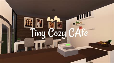 Roblox Tiny Cozy Cafe Speedbuild Youtube