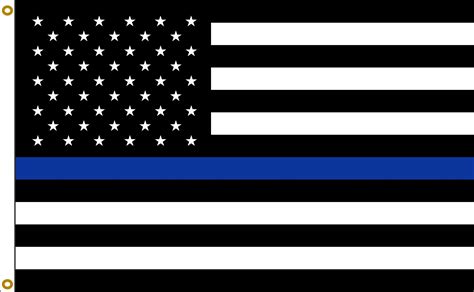 2x3 Thin Blue Line American Outdoor Nylon Flag Flags A Flying