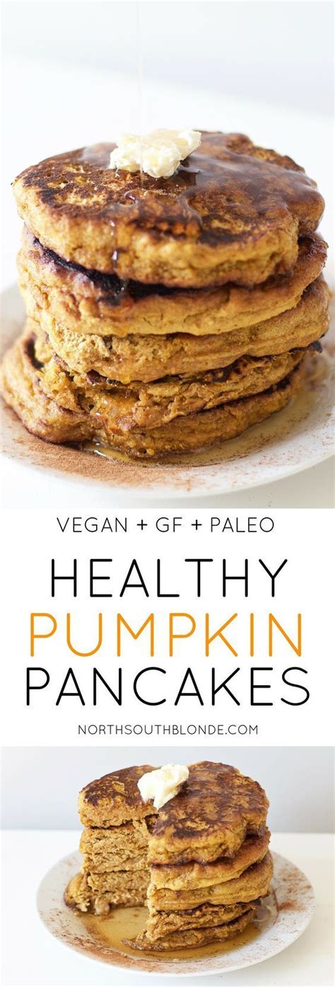 Sorry, this feature is not currently available on your browser. Healthy Pumpkin Pancakes (Vegan | Recipe | Breakfast ideas ...
