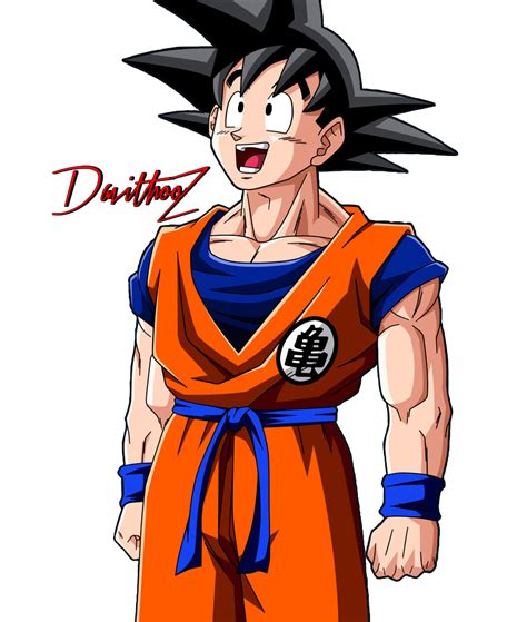 Goku Normal By Davithooz On Deviantart