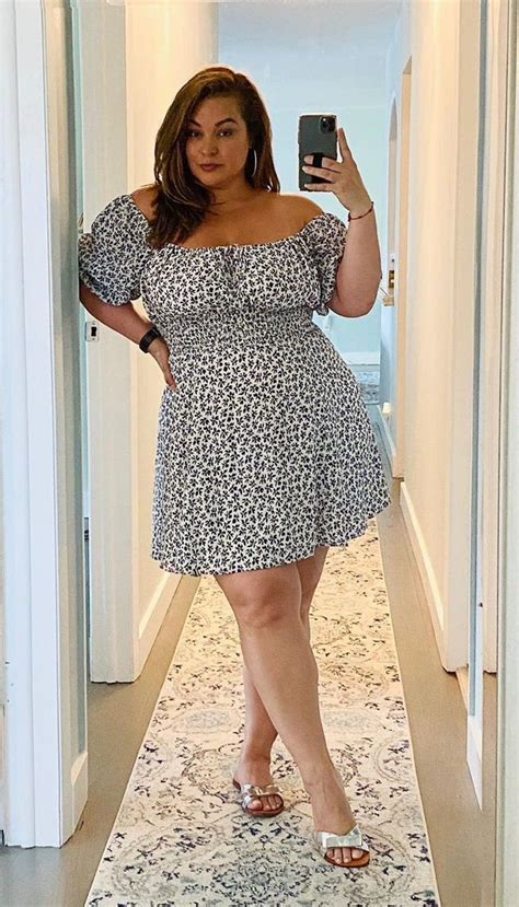 Plus Size Summer Dress In Floral Print