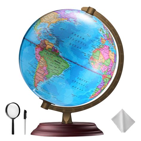 Buy Ttktk Illuminated World Globe For Kids And Adults All Ages With